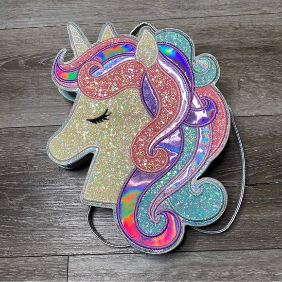 The Children's Place Other - The Children’s Place NWOT Unicorn Purse Mini Backpack